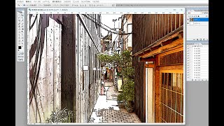 photoshopで写真をイラストに変える541。CG  合成写真　写真加工　インスタグラム　 イラストレーター　フォトショップ　　photoshop　コンピューターグラフィックス