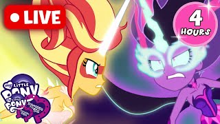 🔴 Equestria Girls Live: MOVIE NIGHT MARATHON🎥 | Full Movies Children's Cartoon