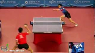 Yoshida Kaii vs Lee Sang Su[Korea Open 2011]