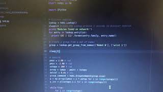 Controlling HEBI Actuator with Python Script
