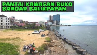 Pantai Ruko Bandar Balikpapan bisa buat mancing dan tempat bersantai