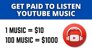 Earn Up To $1,000 PER DAY Listening To Music! (Make Money Online 2022)