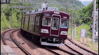 能勢電鉄 山下駅での電車発着の様子撮影まとめ