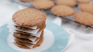 สตรอว์เบอร์รี่ช็อกโกแลตชิพคุกกี้ Strawberry \u0026 Chocolate Chip Cookies : พลพรรคนักปรุง