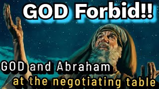 Negotiation between God and Abraham regarding sodom and gomorrah #genesis #oldtestament