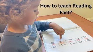 How I taught My Child to Read by age 3?