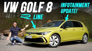 2022 VW Golf 8 R-Line 1.5 TSI REVIEW with updated infotainment! Does the Golf strike back??