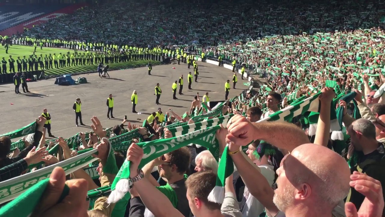 Hibs Scottish Cup Final May 21st 2016 Sunshine On Leith - YouTube