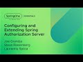 Configuring and Extending Spring Authorization Server