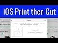 How to Calibrate Print then Cut on iOS