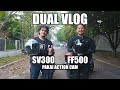 DUAL VLOG PERTAMA | Tes Motovlogging SV 300 & FF 500