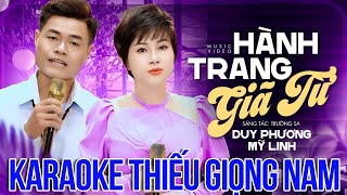 KARAOKE THIẾU GIỌNG NAM - Hành Trang Giã Từ Duy Phương Mỹ Linh