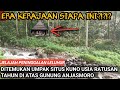 Diluar Nalar Di puncak Gunung Ada Situs Umpak Kuno Ratusan Tahun Dari Era Majapahit