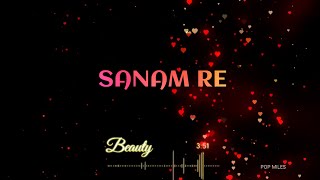 SANAM RE Title Song FULL Lyrics | Pulkit Samrat, Yami Gautam, Urvashi Rautela | ARIJIT SINGH