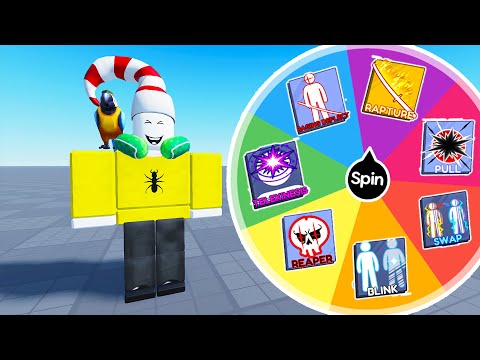 SPIN WHEEL MY ABILITY.. (Roblox Blade Ball)