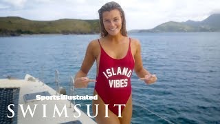 Samantha Hoopes Dives Into Tropical Nevis During Trip | Swim Adventure | Sports Illustrated Swimsuit