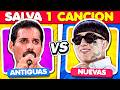 SALVA SOLO UNA CANCIÓN 🔴 ANTIGUAS VS NUEVAS 🔴 ¿Qué Canción Prefieres? 🎵😲 | TriviaTime