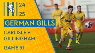 Carlisle United vs Gillingham - German Gills Show - 22/02/2025 - Highlights