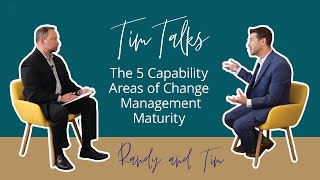 The 5 Capability Areas of Change Management Maturity | Prosci Tim Talks