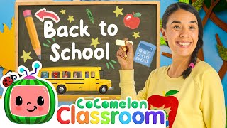 Toddler Learning Videos | Get Ready for School with Ms. Appleberry | CoComelon Classroom