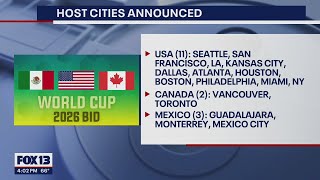 Seattle named as one US city to host 2026 FIFA World Cup | FOX 13 Seattle