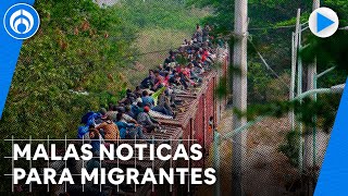 Expulsan a migrantes venezolanos de EU a México