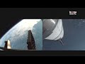 viral ini penampakan puing roket spacex yang hancur di atas langit onenews update