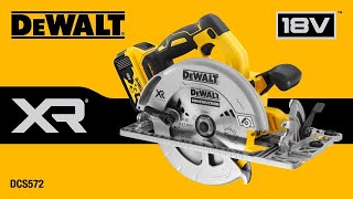 DEWALT® La scie circulaire DEWALT XR 18V vous permettra réaliser des coupes propres et précises !