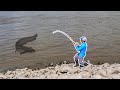 I Caught a MONSTER Catfish at This NEW Spot!!! - The Hunt for a 100LB CATFISH!!