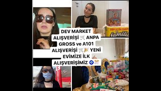 DEV MARKET ALIŞVERİŞİ !!! 🛒 🎉YENİ EVİMİZE İLK ALIŞVERİŞİMİZ 🧿 🎊