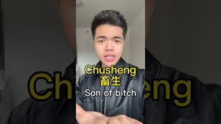 5 Chinese swear word that you have to learn absolutely🇨🇳