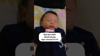 MITOS/FAKTA BAYI BARU LAHIR| CARA MERAWAT BAYI | TIPS PARENTING ANAK  #bayibunda #bayi #newborn