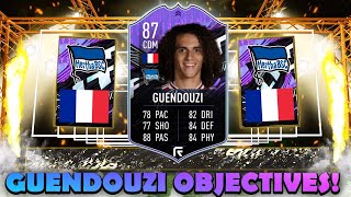 HOW TO COMPLETE MATTEO GUENDOUZI OBJECTIVES FAST! - 87 RATED WHAT IF GUENDOUZI OBJECTIVE - FIFA 21