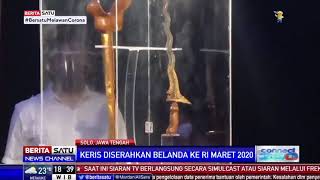 Keris Kanjeng Kiai Nogo Siluman Milik Pangeran Diponegoro Kini Disimpan di Kota Solo