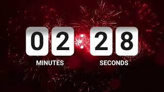 🎉 5-Minute Countdown Timer | Happy New Year 2024 Celebration 🎆