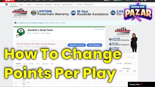 How to Change Points Awarded Per Play ESPN Fantasy Football