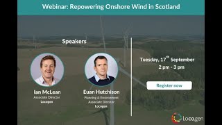 Locogen: Repowering Onshore Wind in Scotland Webinar