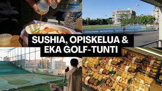 Vlogi maaliskuulta: vaihto-opiskelijan arki Taiwanissa 🤓🏌️‍♀️🍣🇹🇼