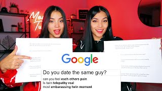 Twins Answer The Web"s Most Searched Questions | WIRED