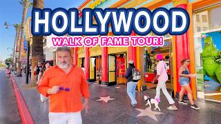 HOLLYWOOD BOULEVARD - A tour of the Hollywood walk of fame!