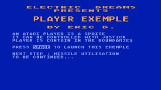 Atari 8bit BASIC - PMG Test 1