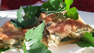 Cinderella pie ( Chenopodium album plant  )  - forgotten old dishes