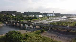 マビックミニ   空撮  稲城多摩川河川敷