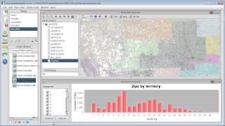 ODL Studio technical demo: rendering USA ZIP codes