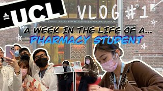 a vlog | A WEEK IN THE LIFE OF A PHARMACY STUDENT @ UCL