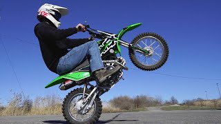 Rave X Pitbike Giveaway - KLX110 Test Drive