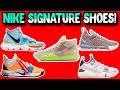 Detailed Look & Comparison of Every Signature Basketball Shoe from NIKE!