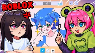 Roblox แข่งวาดกับหลาน! วาดสวยมาก - SpeedDraw Ep.74