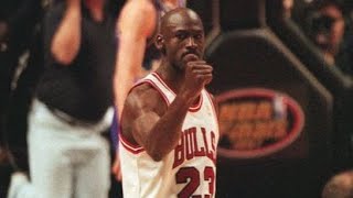 Michael Jordan Game Winning Buzzer Beater - Bulls vs Jazz Game 1 1997 NBA Finals