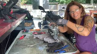 Bench syncing Keihin carbs